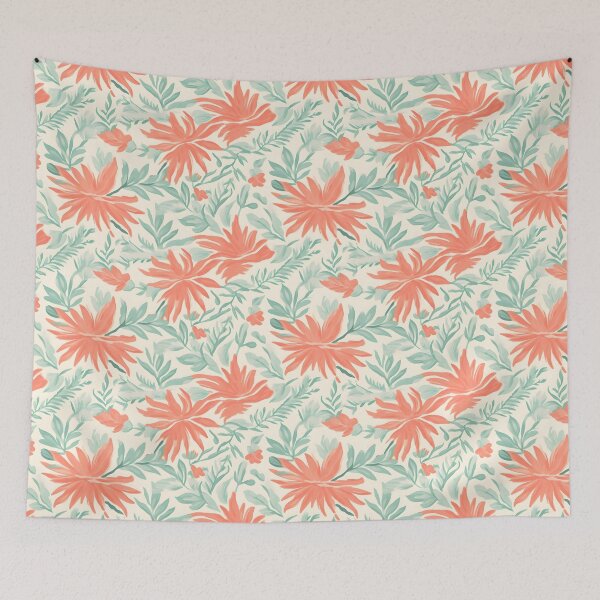 Item preview, "Citrus Blooms: Watercolor Illustration of Orange Flowers and Lush Green Leaves" designed and sold by raphicha365.