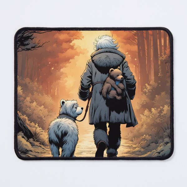 Item preview, Teddy taking a puppy for a walk designed and sold by Colin Bentham.