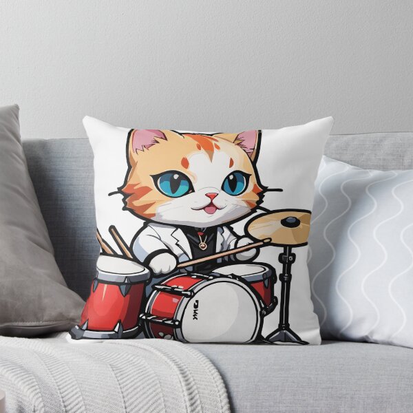 Item preview, Drummer (PAW) CAT  designed and sold by PAW-Creatures.