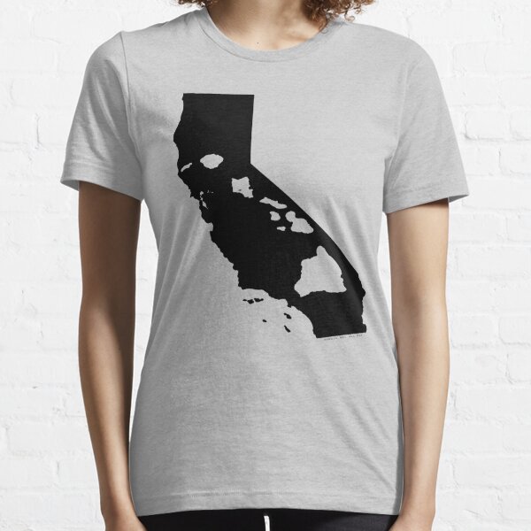 California and Hawai'i Roots by Hawaii Nei All Day Essential T-Shirt