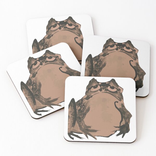 Item preview, Frog in Focus: Cutout Edition, frog painted by by Getsuju designed and sold by EmeraldeaArt.