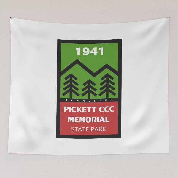 Item preview, Pickett CCC Memorial State Park Tennessee 1941 designed and sold by bivenart.