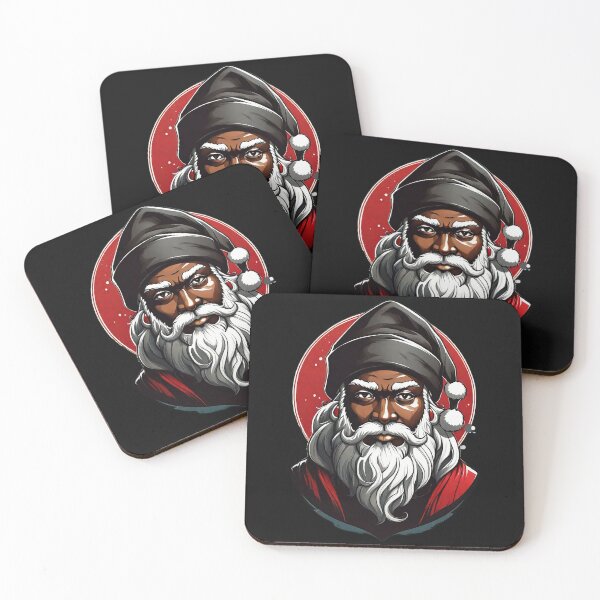 Item preview, Retro Black Santa  designed and sold by KeshaEls.