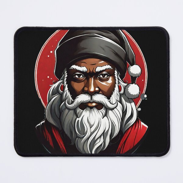 Item preview, Retro Black Santa designed and sold by KeshaEls.