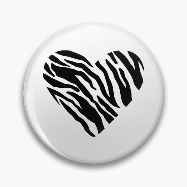 Item preview, Zebra Print Heart designed and sold by LionessLove.