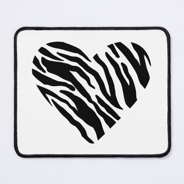 Item preview, Zebra Print Heart designed and sold by LionessLove.
