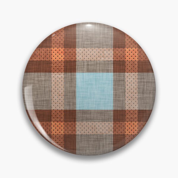 Item preview, Apricity Plaid Cozy Chocolate Brown designed and sold by susycosta.