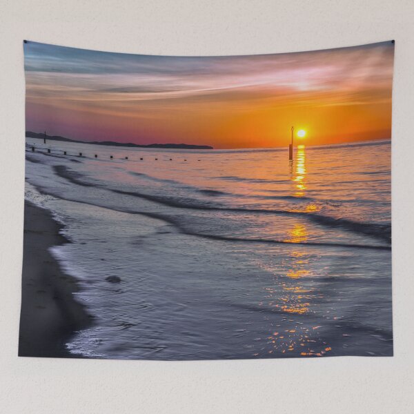 Item preview, Sunset Beach Seascape designed and sold by AJEvans.