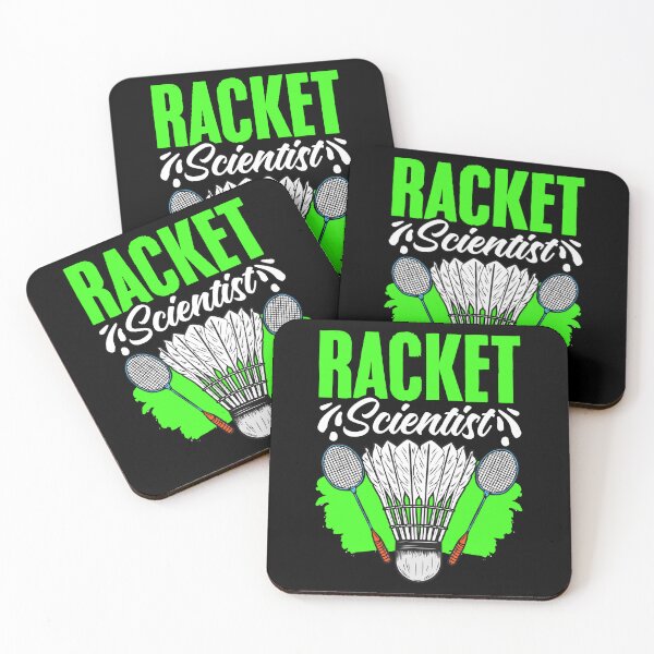 Item preview, Funny Badminton Player Shirt Racket Scientist Badminton Gift T-Shirt designed and sold by stmpdwrld.