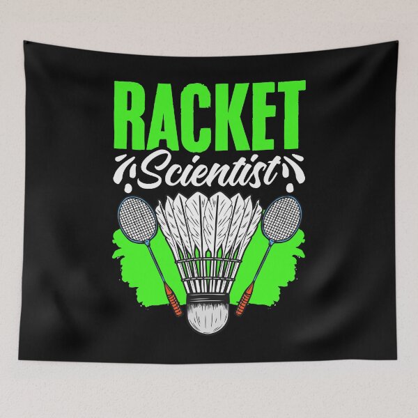 Item preview, Funny Badminton Player Shirt Racket Scientist Badminton Gift T-Shirt designed and sold by stmpdwrld.