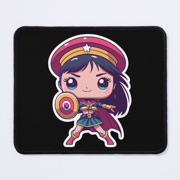 Item preview, Cute Anime Hero Girl designed and sold by TruckerPLShop.