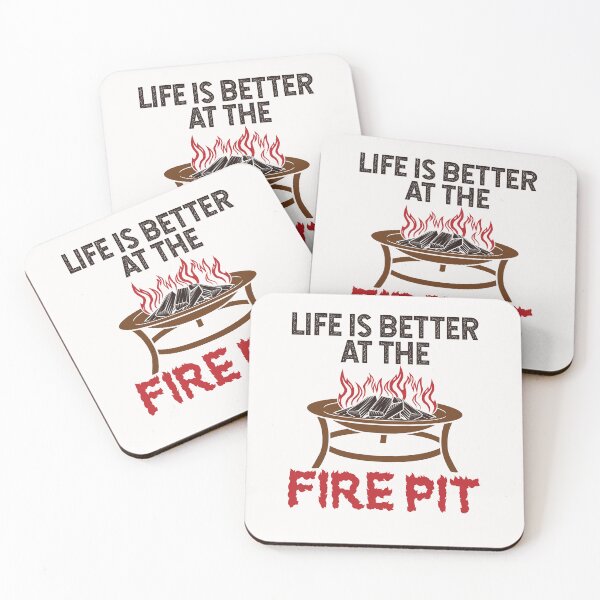 Item preview, Life Is Better at the Fire Pit designed and sold by jaygo.