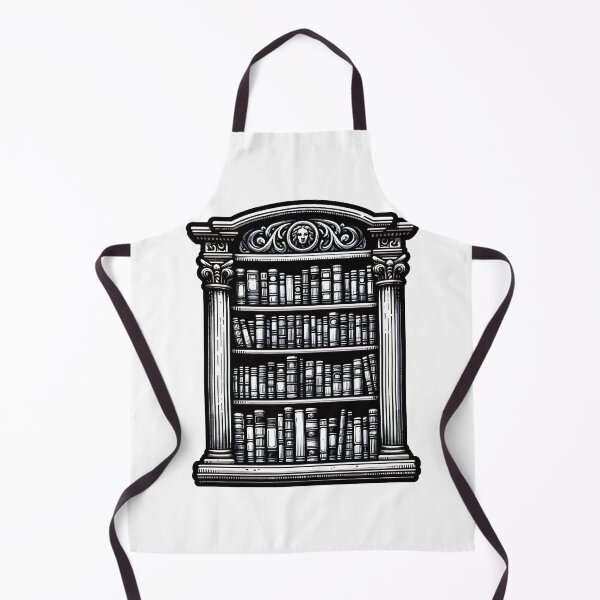 Item preview, Ancient Bookshelf filled with Books - bookish stuff  designed and sold by Truck Stop One.