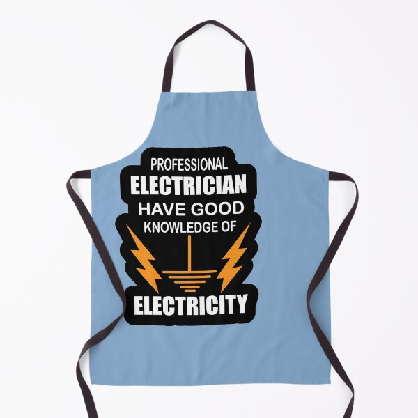 Item preview, Professional Electrician Stickers and T-shirts for Electricians designed and sold by Science Engineering Gifts.
