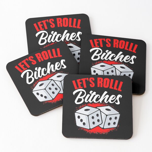 Item preview, Let's Roll Bitches Funny Player Bunco Dice Game Party Night T-Shirt designed and sold by stmpdwrld.