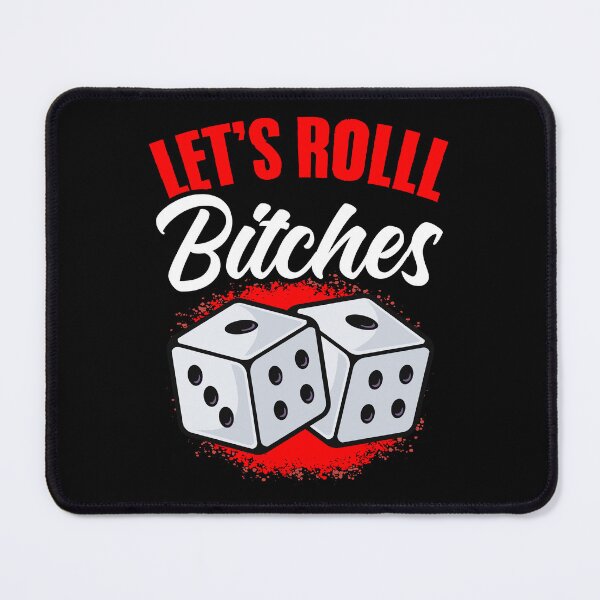 Item preview, Let's Roll Bitches Funny Player Bunco Dice Game Party Night T-Shirt designed and sold by stmpdwrld.