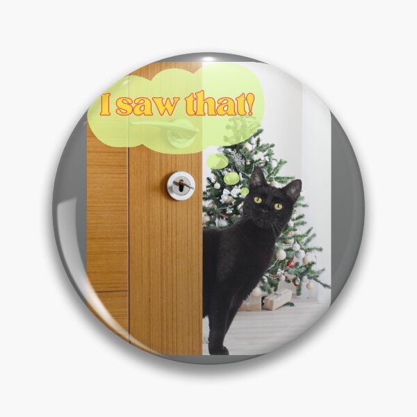 Artikelvorschau, Das habe ich gesehen! Katze. Jesus sah das nicht. entworfen und verkauft von Cerulean-Shop.