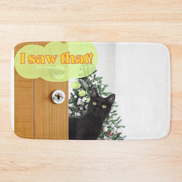 Item preview, I saw that! Cat. Jesus saw that not. designed and sold by Cerulean-Shop.