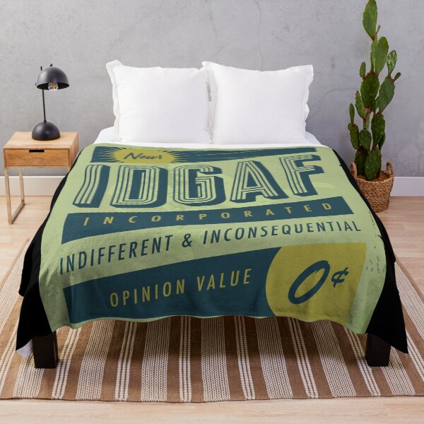 Item preview, IDGAF Inc. designed and sold by SlappyWares.