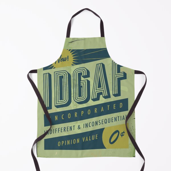 Item preview, IDGAF Inc. designed and sold by SlappyWares.