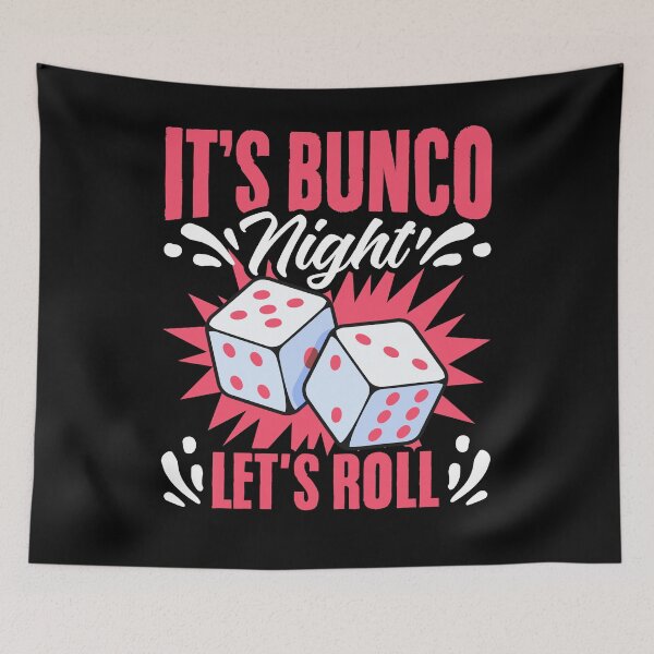 Item preview, It's Bunco Night Bunco T-Shirt designed and sold by stmpdwrld.