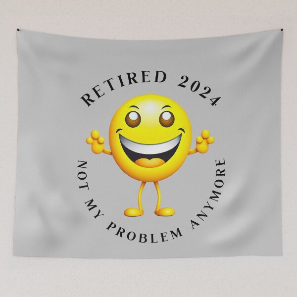Item preview, offically retired 2024 not my problem anymore - Retired 2024 - Retirement 2024 - Retired 2024 vintage - The legend has retired designed and sold by JansenGS.