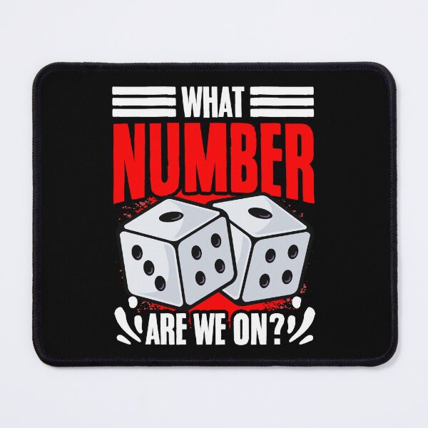 Item preview, Funny What Number Are We On Bunco Dice Game Night Player T-Shirt designed and sold by stmpdwrld.