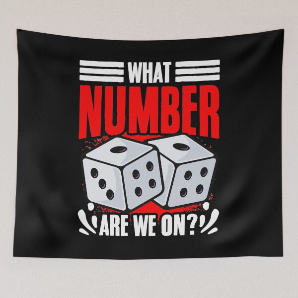 Item preview, Funny What Number Are We On Bunco Dice Game Night Player T-Shirt designed and sold by stmpdwrld.