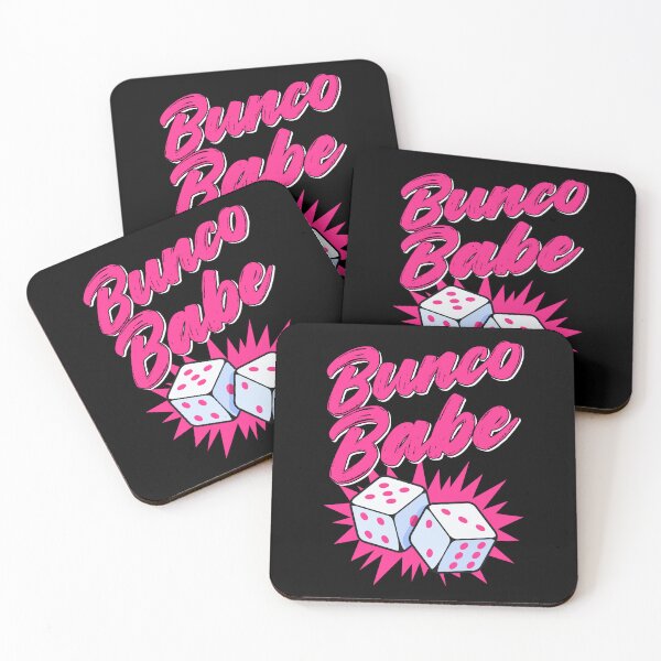 Item preview, Womens Bunco Babe Dice Game Night Gift Prize V-Neck T-Shirt designed and sold by stmpdwrld.