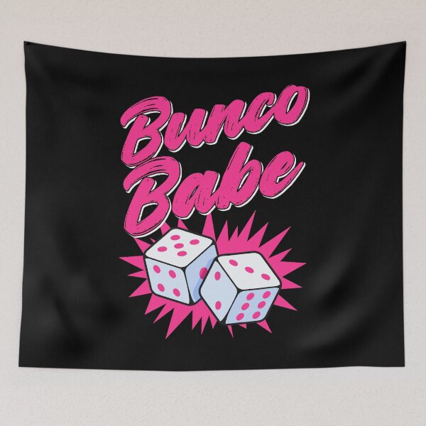 Item preview, Womens Bunco Babe Dice Game Night Gift Prize V-Neck T-Shirt designed and sold by stmpdwrld.