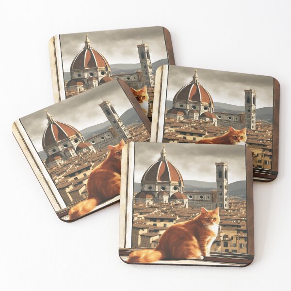 Item preview, A florentine cat designed and sold by TatiRibeiro.