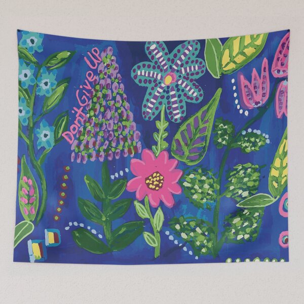 Item preview, Blue Flower Dream designed and sold by KikiArtGA1.