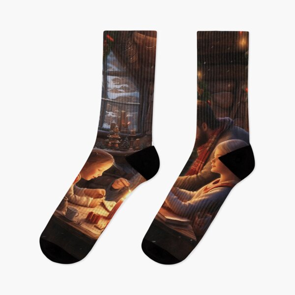 Item preview, Family Celebrating on Christmas Eve designed and sold by dcrc.