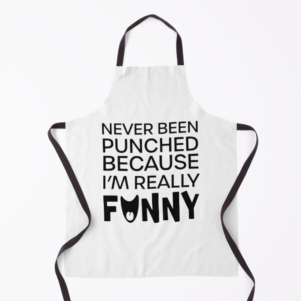 Item preview, Never Been Punched, Because I'm Really Funny designed and sold by bedenhart.