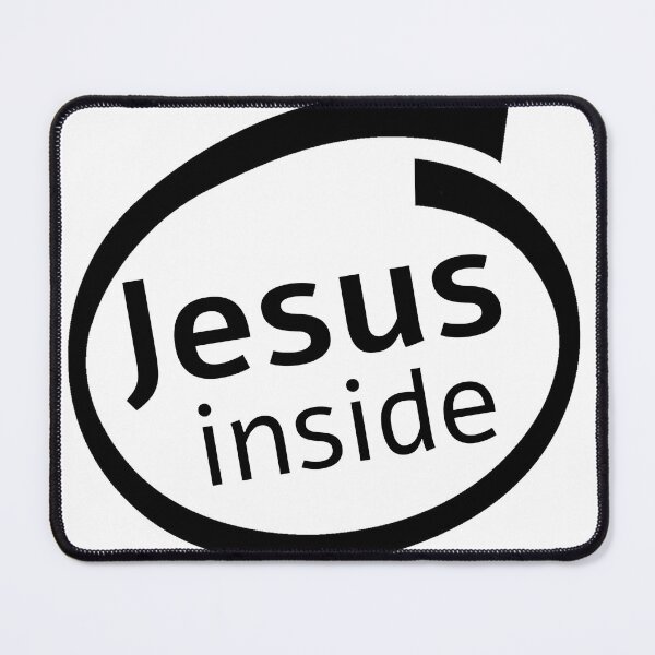 Item preview, Jesus inside, logo, inscription designed and sold by Margival.