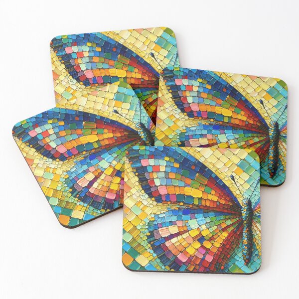 Item preview, Butterfly Wing - Cubist Oil Painting designed and sold by Matthew Kinnersly.