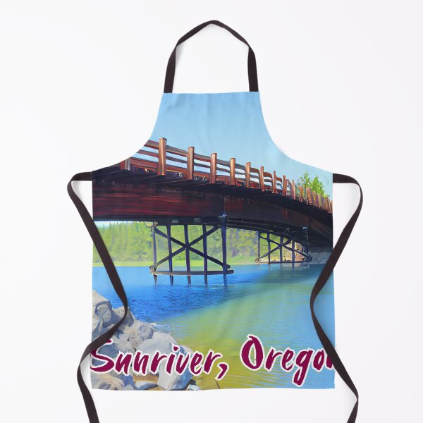 Item preview, Cardinal Landing Bridge In Sunriver Oregon designed and sold by OregonsOwn.