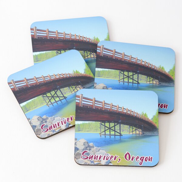 Item preview, Cardinal Landing Bridge In Sunriver Oregon designed and sold by OregonsOwn.