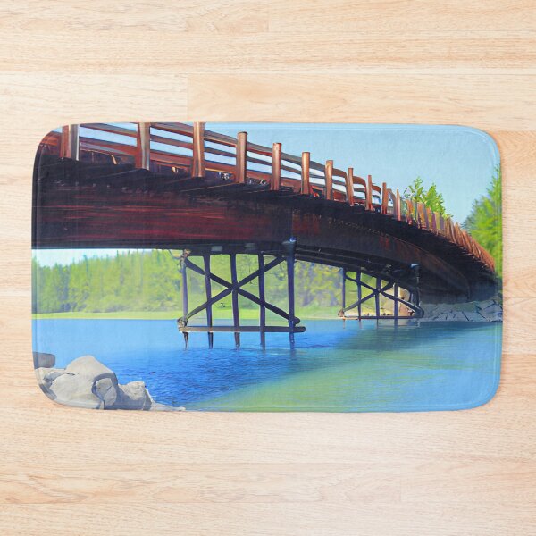 Item preview, Cardinal Landing Bridge In Sunriver Oregon designed and sold by OregonsOwn.