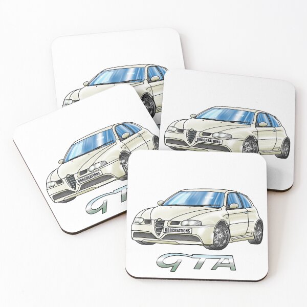 Item preview, A R Italian one four seven car drawing! White! designed and sold by DRRCreations.
