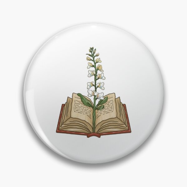 Item preview, Flowers Growing From Book | A beautiful special white Antirrhinum majus designed and sold by CircinusStore.