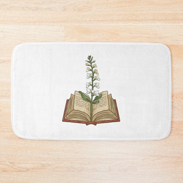 Item preview, Flowers Growing From Book | A beautiful special white Antirrhinum majus designed and sold by CircinusStore.