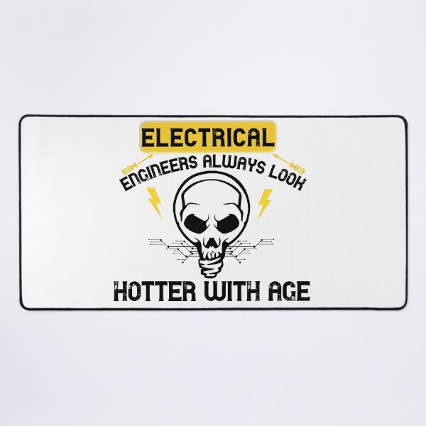 Item preview, Electrical Engineers Always Look Hotter With Age - Funny Electrician Electrical Engineer - Electricity designed and sold by EmiAndMike.