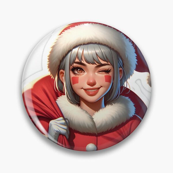 Item preview, Nimona as a Santa Claus designed and sold by Mariliizzz.