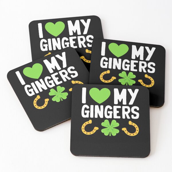 Item preview, I Love My Ginger, I Heart My Ginger T-Shirt designed and sold by stmpdwrld.