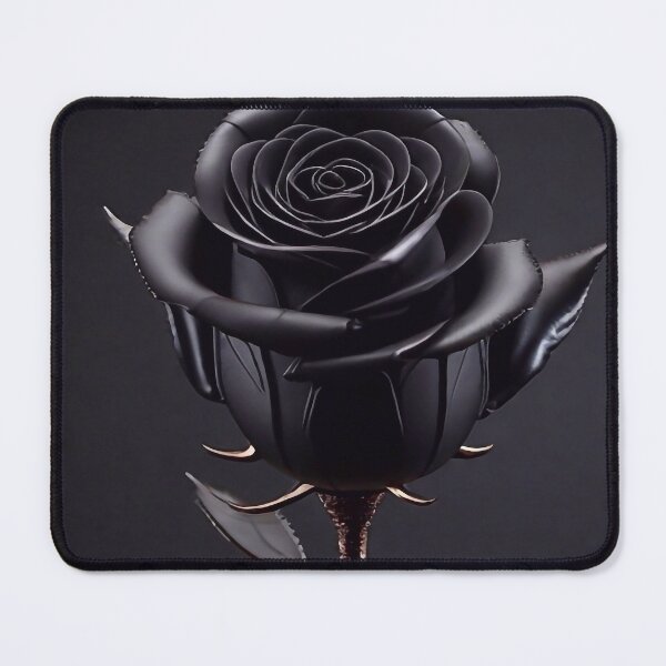 Item preview, Delicate black rose designed and sold by M-Y-A-R-T-.