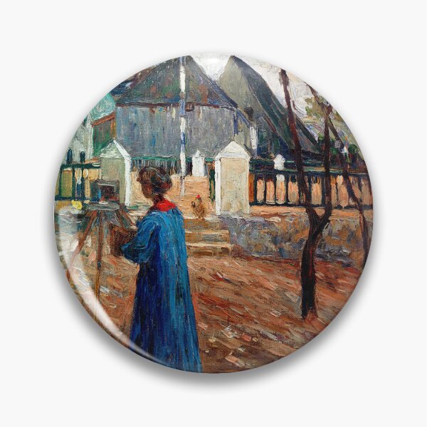 Item preview, HD. Kallmünz - Gabriele Münter Painting II, by Wassily Kandinsky designed and sold by MINDTHECHERRY.