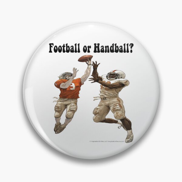 Item preview, Is It Football or Handball? - For Light Backgrounds designed and sold by The Imagination Source™.