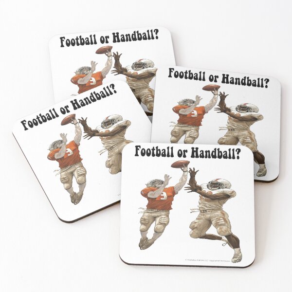 Item preview, Is It Football or Handball? - For Light Backgrounds designed and sold by The Imagination Source™.