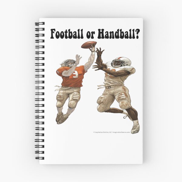 Item preview, Is It Football or Handball? - For Light Backgrounds designed and sold by The Imagination Source™.